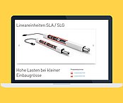 Unsere Neuheit: Die Spindelhubsysteme SLA und SLG.