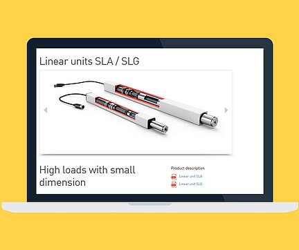 Our novelty: the spindle lifting systems SLA and SLG.